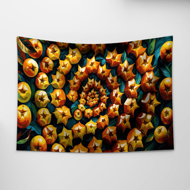 Tapisserie murale Fruit, 88 po x 104 po