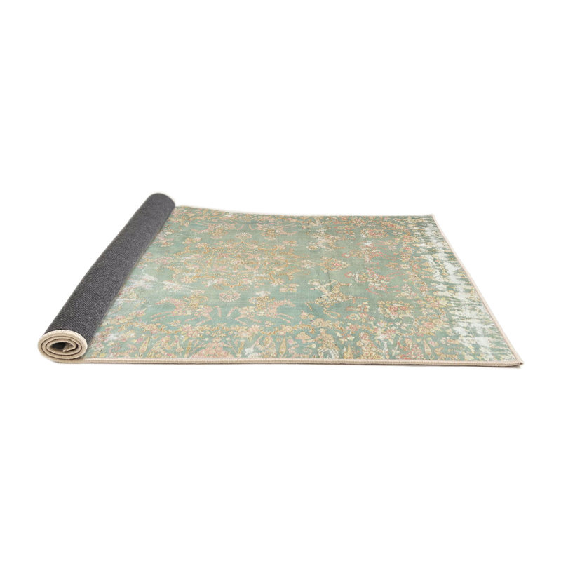 Floral Indoor Rug, Round 6'