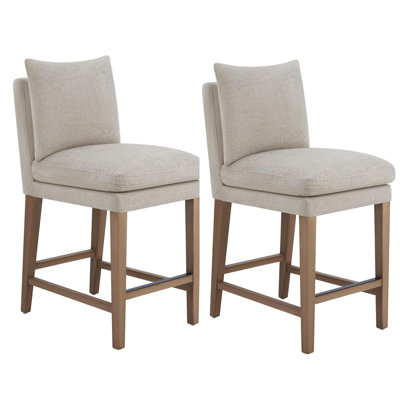  Brinley Upholstered Counter Stools  (Set of 2)