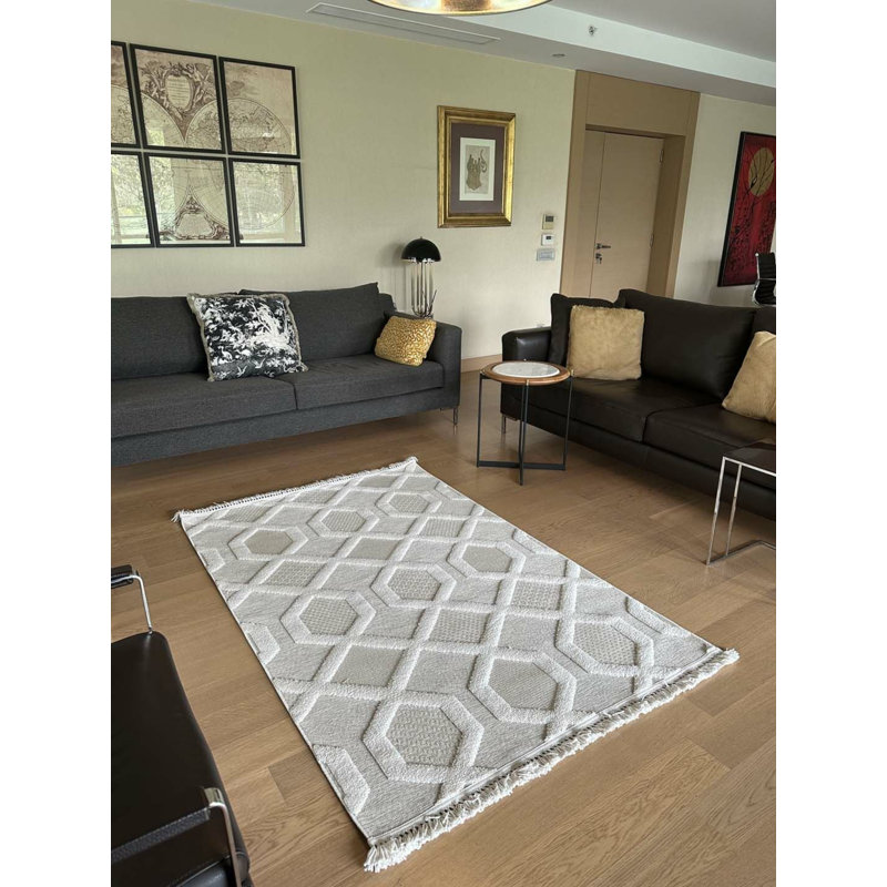 Tapis Laneta avec envers antidérapant, Rectangle 3 pi 3 po x 4 pi 11 po