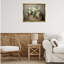 «Fresh Rustic Flowers», art mural encadré flottant doré par Ramona Murdock-483274532-483274530