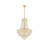 Elegant Lighting Century 12 light Gold Chandelier Clear Royal Cut Crystal-22739081