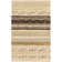 Eaton Hand Tufted Wool/Cotton Striped Rug in Ivory/Brown