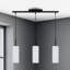 Luminaire suspendu cylindrique à 1 lumière Rean-1418106563