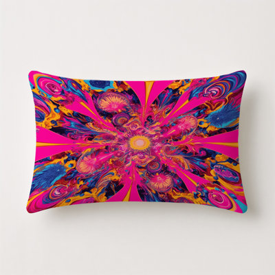 Hypno Pulse Indoor And Outdoor Throw Pillow