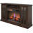 duraflame® Electric Fireplace TV Stand, Farmhouse Media Mantel with Storage, Stromburg Oak