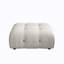 Repose-pieds carré standard en velours Jesse-820900904