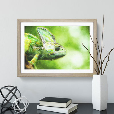 Chameleon Lizard Vol.1 - Framed Print