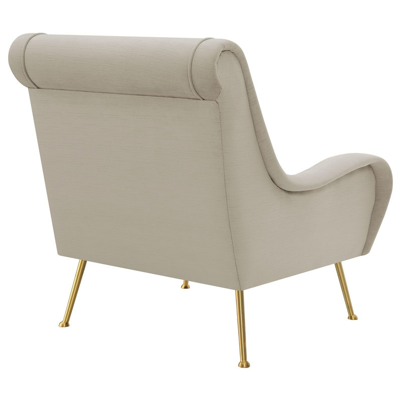 Fauteuil d'appoint à coussin serré Lundy Stone