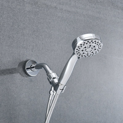 Adjustable Handheld Shower Head with Hose