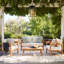 Vita Acacia 4 - Person Patio Conversation Set with Cushions