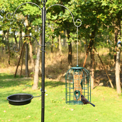 Karle Metal Hanging Tube Bird Feeder