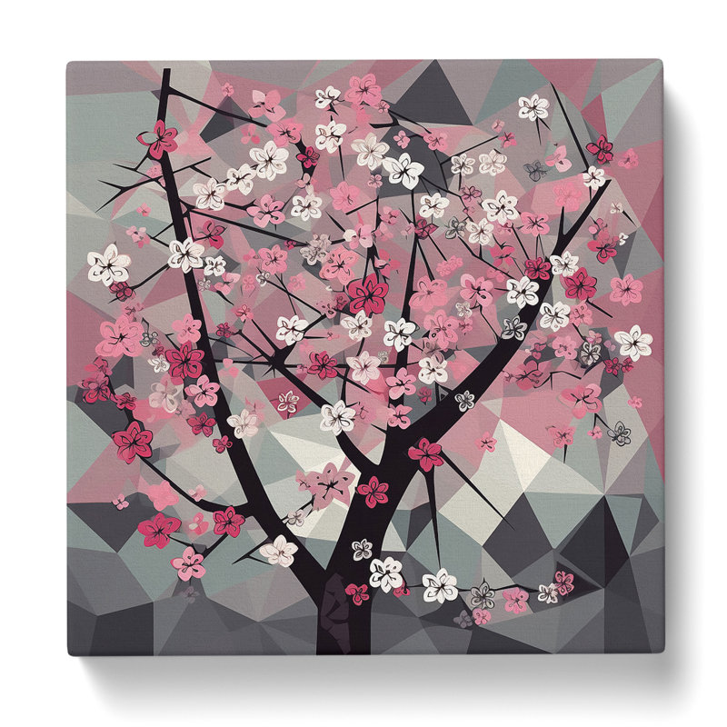 Modern Wall Art - Wrapped Canvas - Framed Print, 50cm H x 50cm W