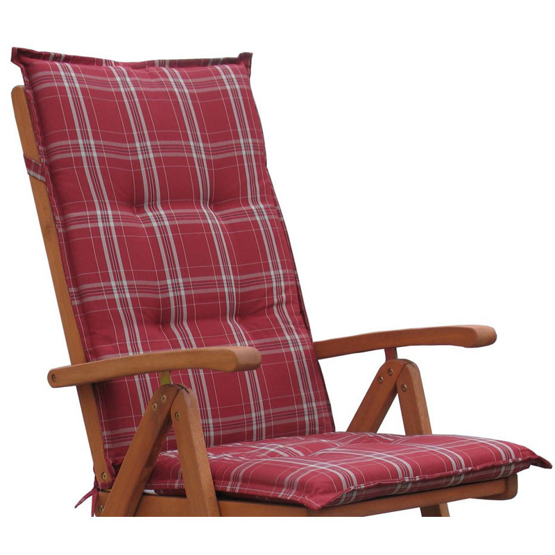Beard Chair Cushion, Ruby Red 