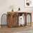 Wooden Dog Crate Furniture TV Stand, Indoor Dog Kennel for Small/Medium/Large Dogs, End Side Table Dogs Crates, Anti-Chew, Anti-Escape, Arched Door Design-782254585-777740576