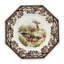 Spode Woodland Octagonal Plate 9.5" Wood Duck