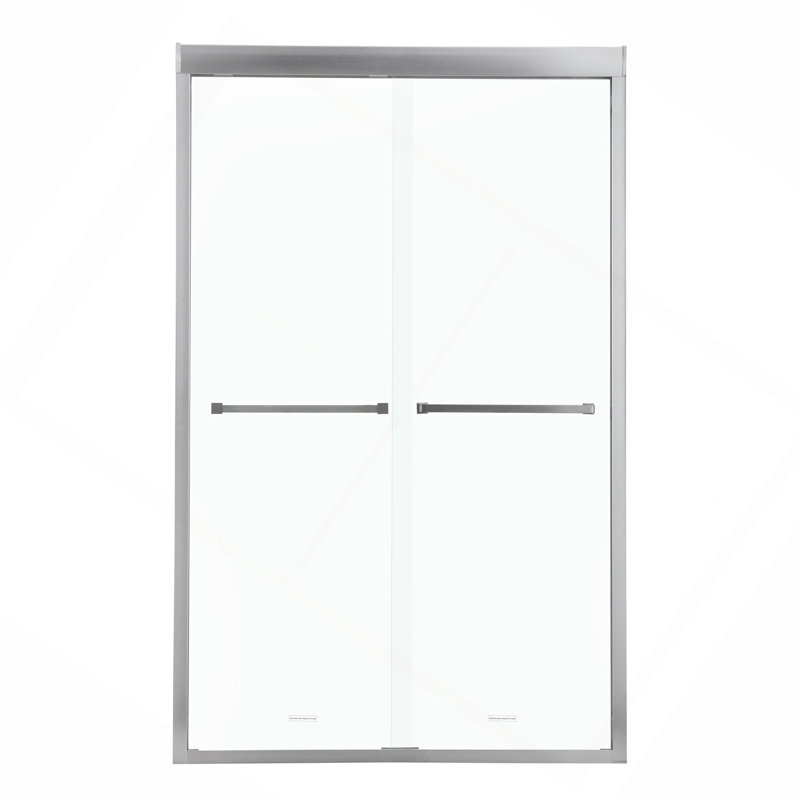 Cabine de douche coulissante semi-sans cadre pour porte de douche, 5/16 po (8 mm)