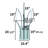 3 Freestanding Towel Rack