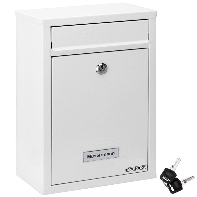 Mayweather Steel Drop Box, White