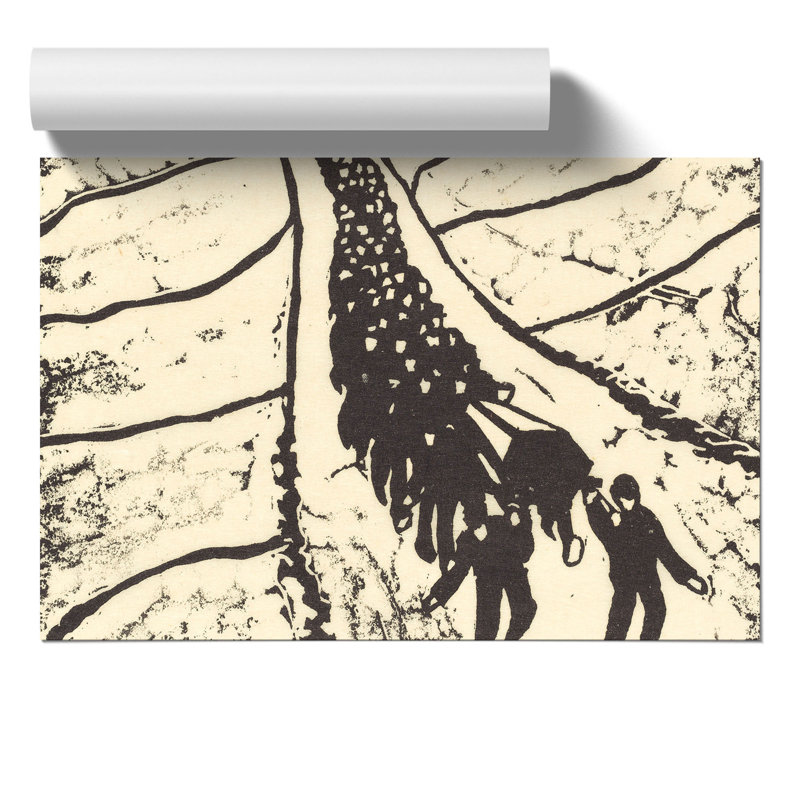 The Burial by Walter Gramatte - Frameless Print, 42cm H x 59cm W x 0.1cm D