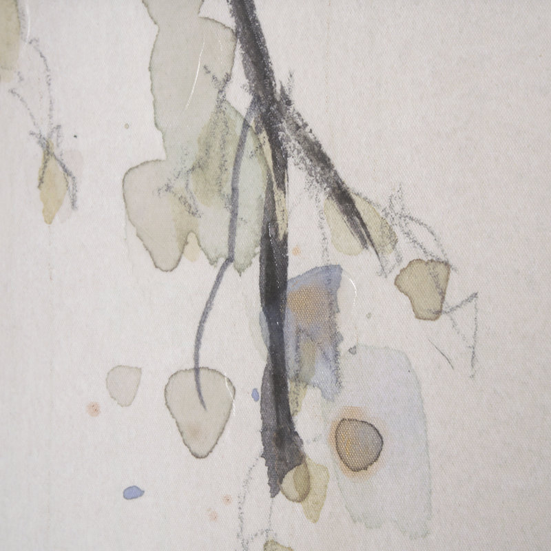 Casual Shade I by Samuel Dixon a Hand Embelished Textured Canvas, 42" H x 28" W x 1.5" D