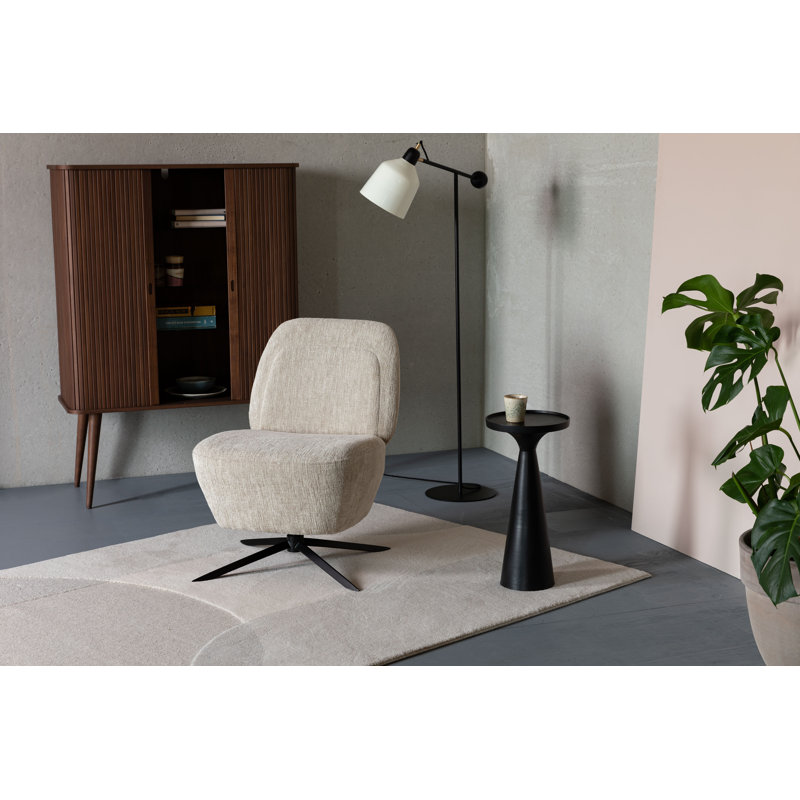 Floss Tray Top End Table, Black