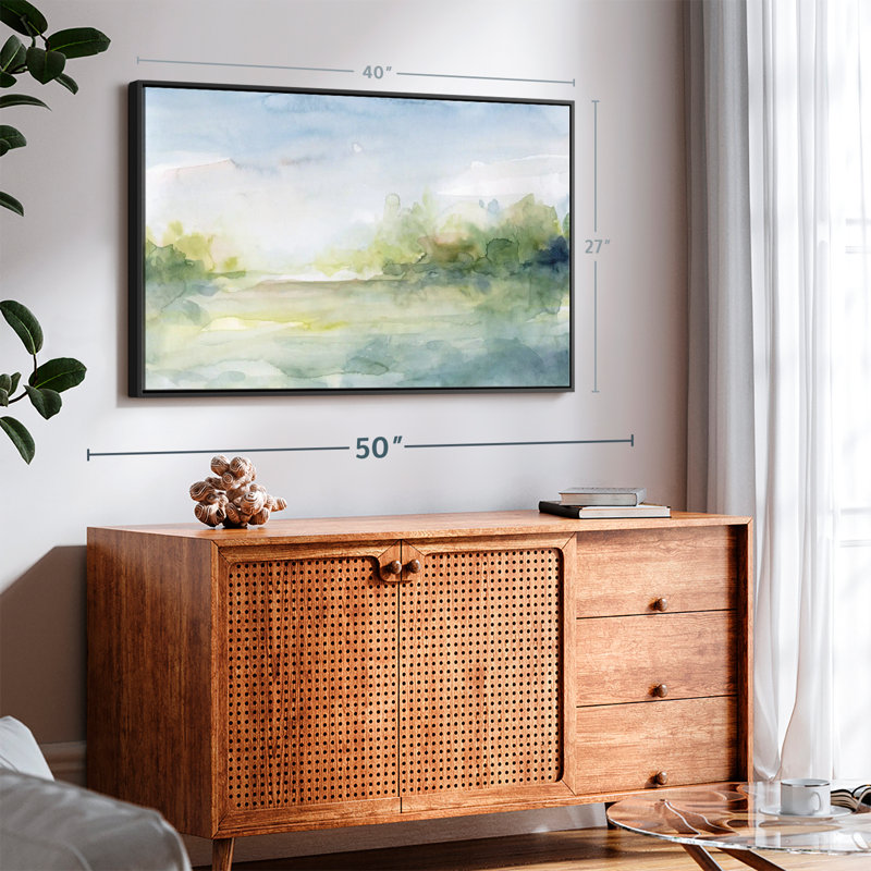 Abstract " Clear Day Canvas Print ", 27" H x 40" W
