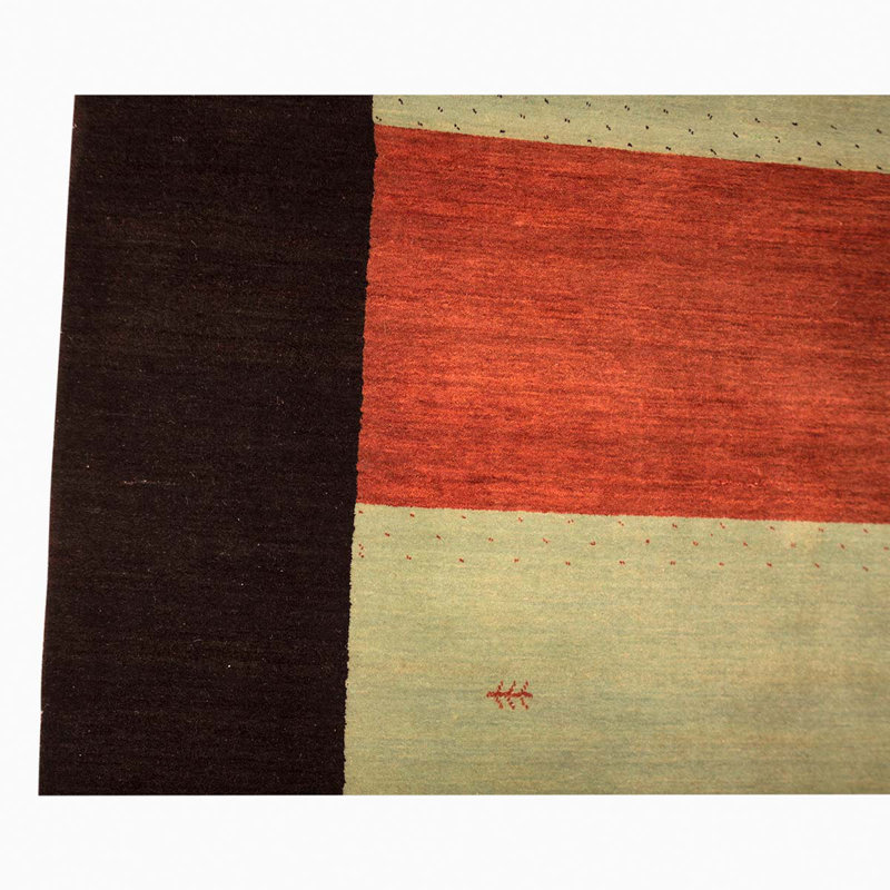 Wool Striped Area Rug
