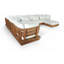 Canapé modulaire d'extérieur rembourré Ivry-1057273837