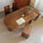 Solid wood warm environmental table-110494171