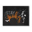 «Stay Spooky Skeleton» encadré sur bois par Lux + Me Designs, impression-271671875-271671886