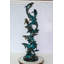Statue Nifao Dolphin Spiral Wave