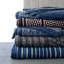 Couvre-lit Resist Dot Indigo