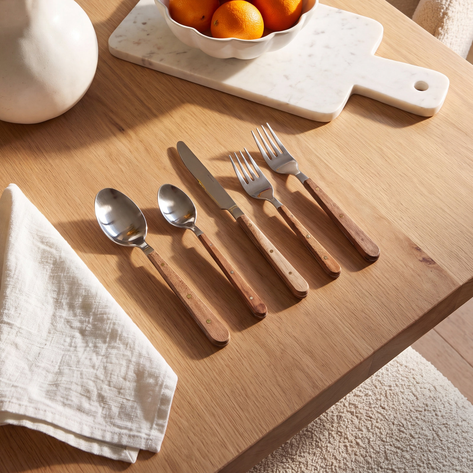 5 Piece Stainless Steel Hostess Set