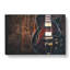 Wooden Electric Guitar - Wrapped Canvas-56642226
