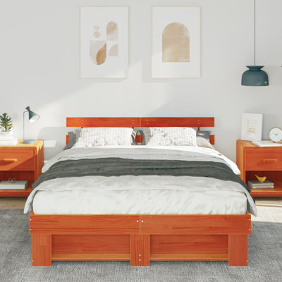 Solid Wood Bed Frame