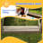 Freeport Park 124cm x 146cm Square Sandbox with Cover