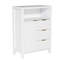 Armoire de salle de bain grille blanche 1 porte 3 tiroirs-1856866078