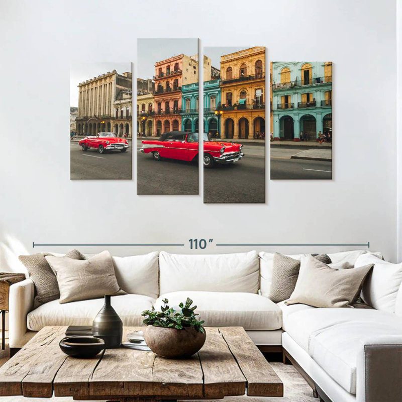 Mehar Cuban Road Cars, H 54 po x l 84 po