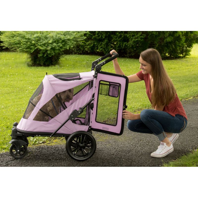 Poussette standard pliante, Lilas