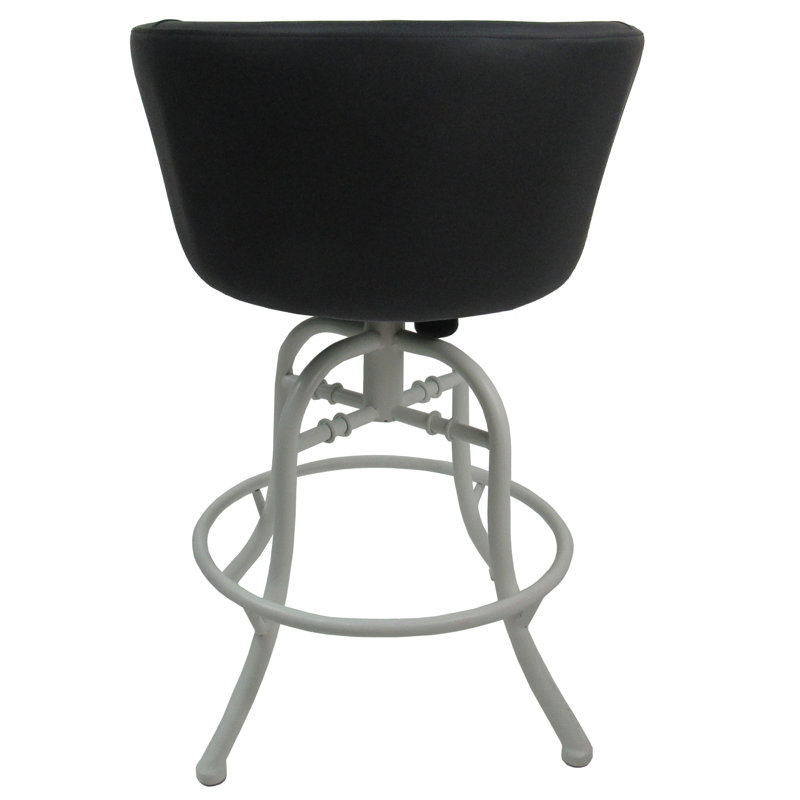 Tabouret Joniya, Tabouret de comptoir (siège d'une hauteur de 26 p, Lave noire