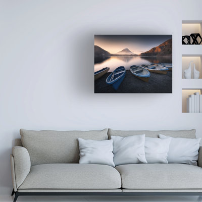 Œuvre sur toile, mont Karol Nienartowicz, mont Fuji