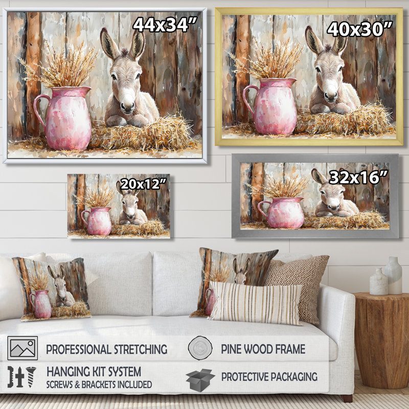 Dulsea - Animals Wall Art, H 30 po x l 40 po, Toile tendue, Ne s’applique pas
