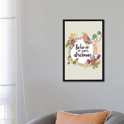 «Believe in Your Dreams», impression sur toile