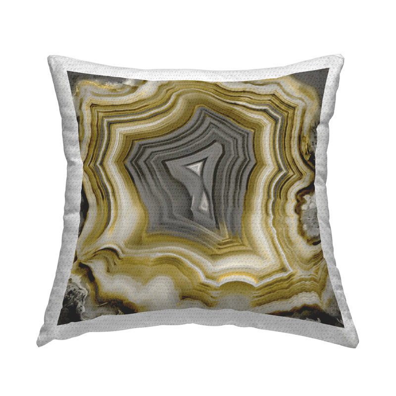 Abstract Outdoor Throw Pillow