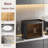 Single-tier Cup Rack, Storage Shelf, Dust-proof Sideboard, Storage Cabinet