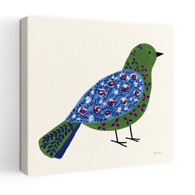 Contemporary Blooming Bird Iii With Bird Birds Art