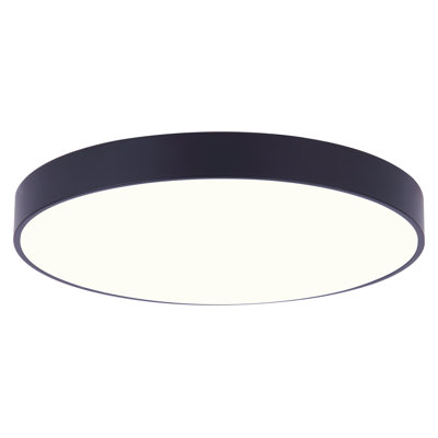 Black LED Edgeless Flush Mount
