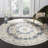 Annette Oriental Ivory/Blue Area Rug-988650271