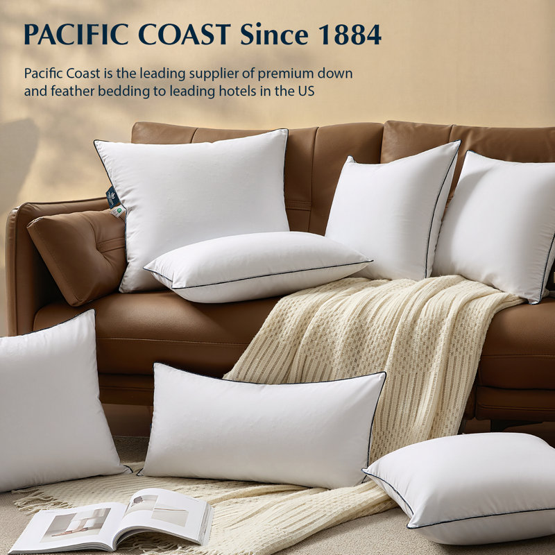 Coussin lombaire en plumes d'oie Pacific Coast, 1 Piece, 12"*24"